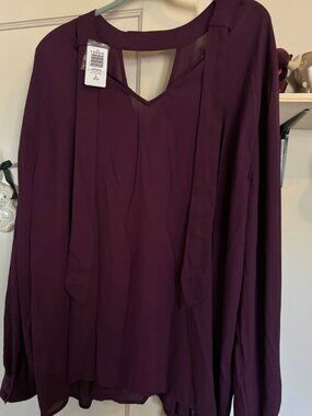 Torrid Long Sleeve Blouse Size 2 (18/20)